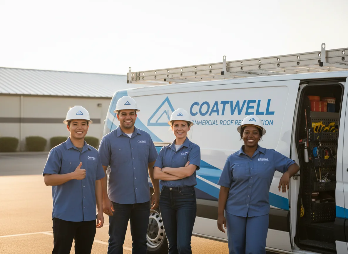 Commercial roof coating company in Sizerock, KY